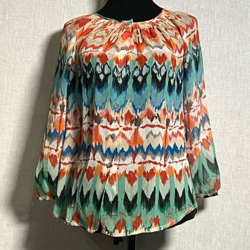 Sundance 100% Silk Blouse- Small‎